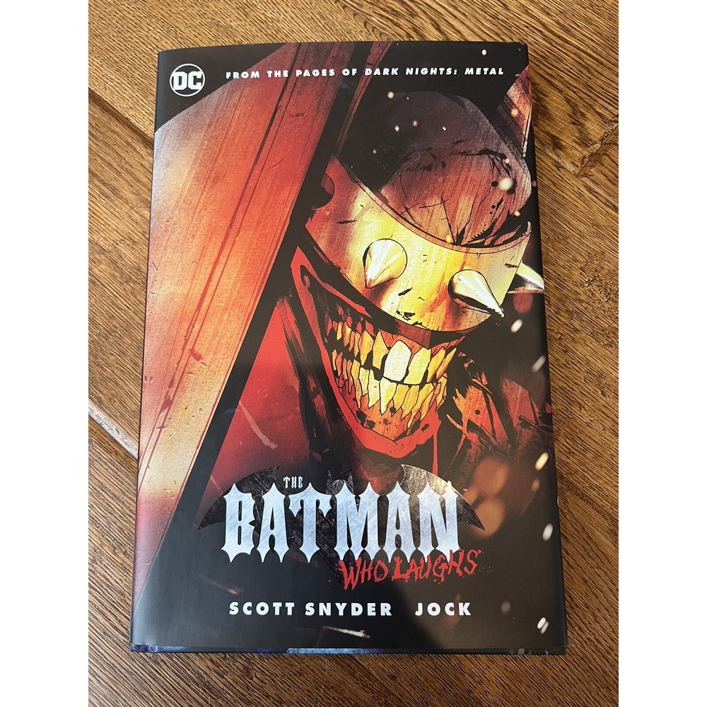 DC COMICS: The Batman Who Laughs Hardcover HC Scott Snyder Jock DC